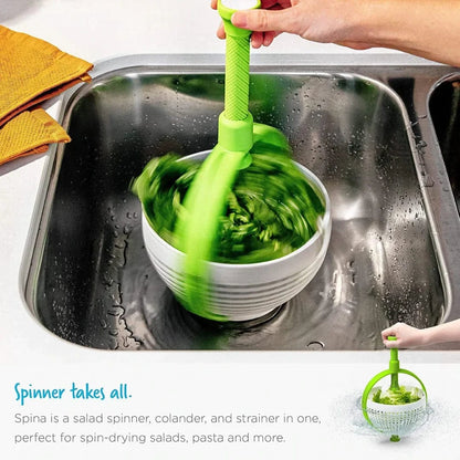 Effortless Salad Preparation Tool - Salad Whisk