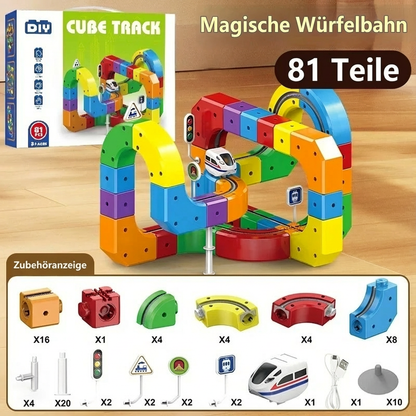 Kids' Toy Train Set with Magical Blocks