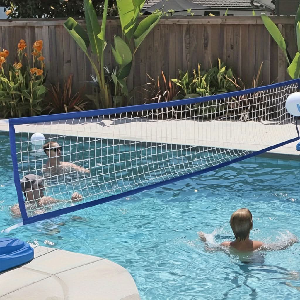 Family Volleyball Net for Pool Fun