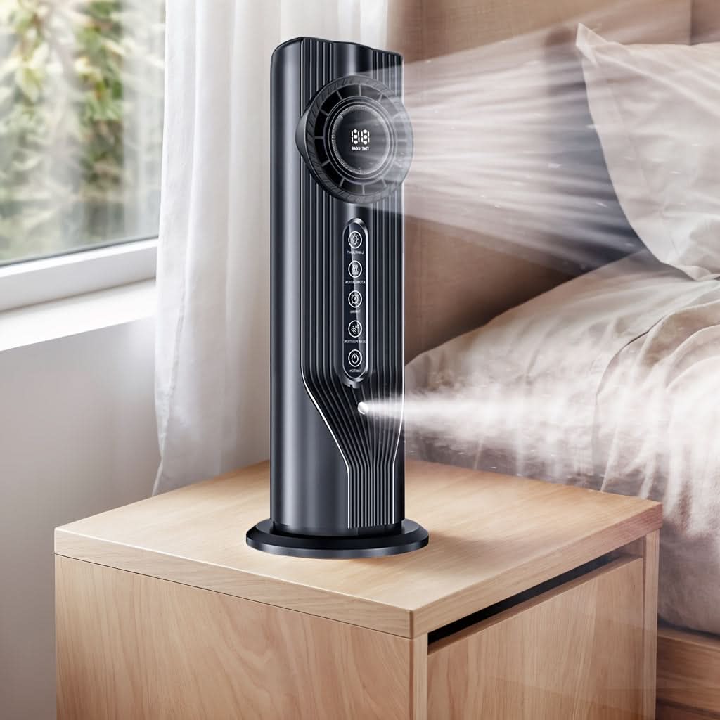 Rapid Cooling Desk Fan