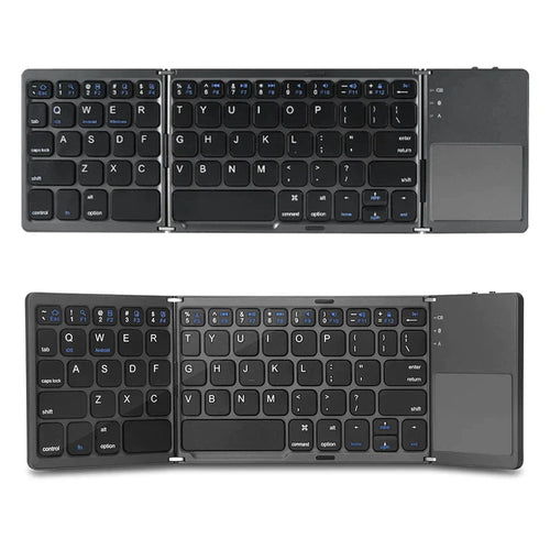 Compact Bluetooth Keyboard with Integrated Touchpad