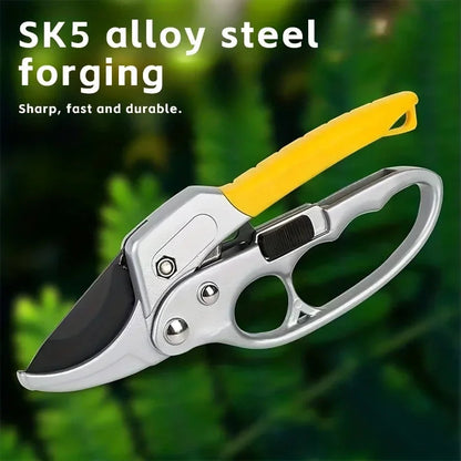 Pulley Garden Pruner with SK5 Steel | Energy Efficient for 18 mm | Professional Tree Shears