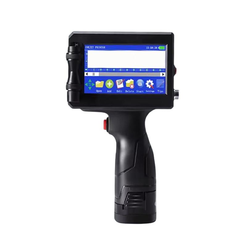 Portable Handheld Inkjet Coder Printer 600 DPI
