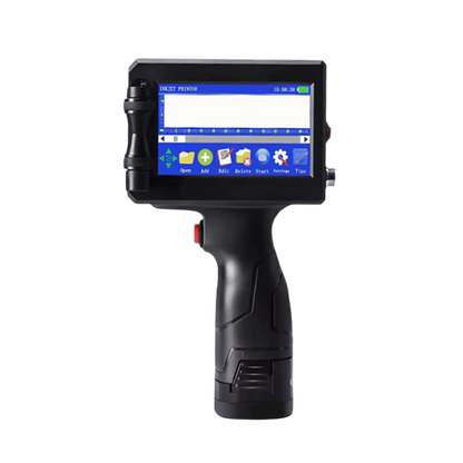 Portable Handheld Inkjet Coder Printer 600 DPI