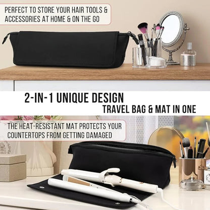 Instant Surface Protection Against Heat Damage from Styling Tools