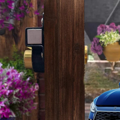 Weatherproof Gate Locking Mechanism that Never Rusts or Fails