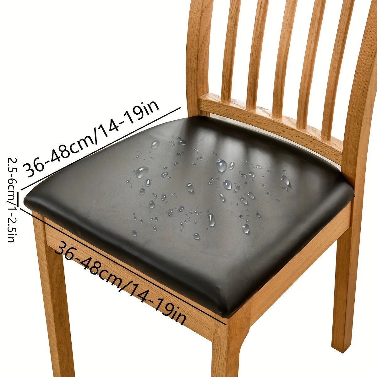 Waterproof PU Chair Cover – Durable Fit for 36–48 cm