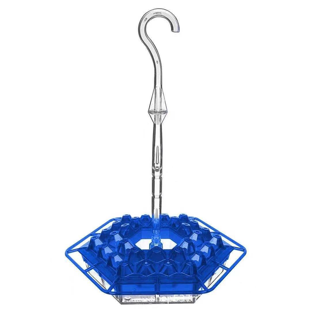 Outdoor Hanging Feeder for Hummingbirds – Ant-Resistant with Multi-Port Tray