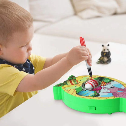 Children's DIY Joyful Egg Spinning Tool