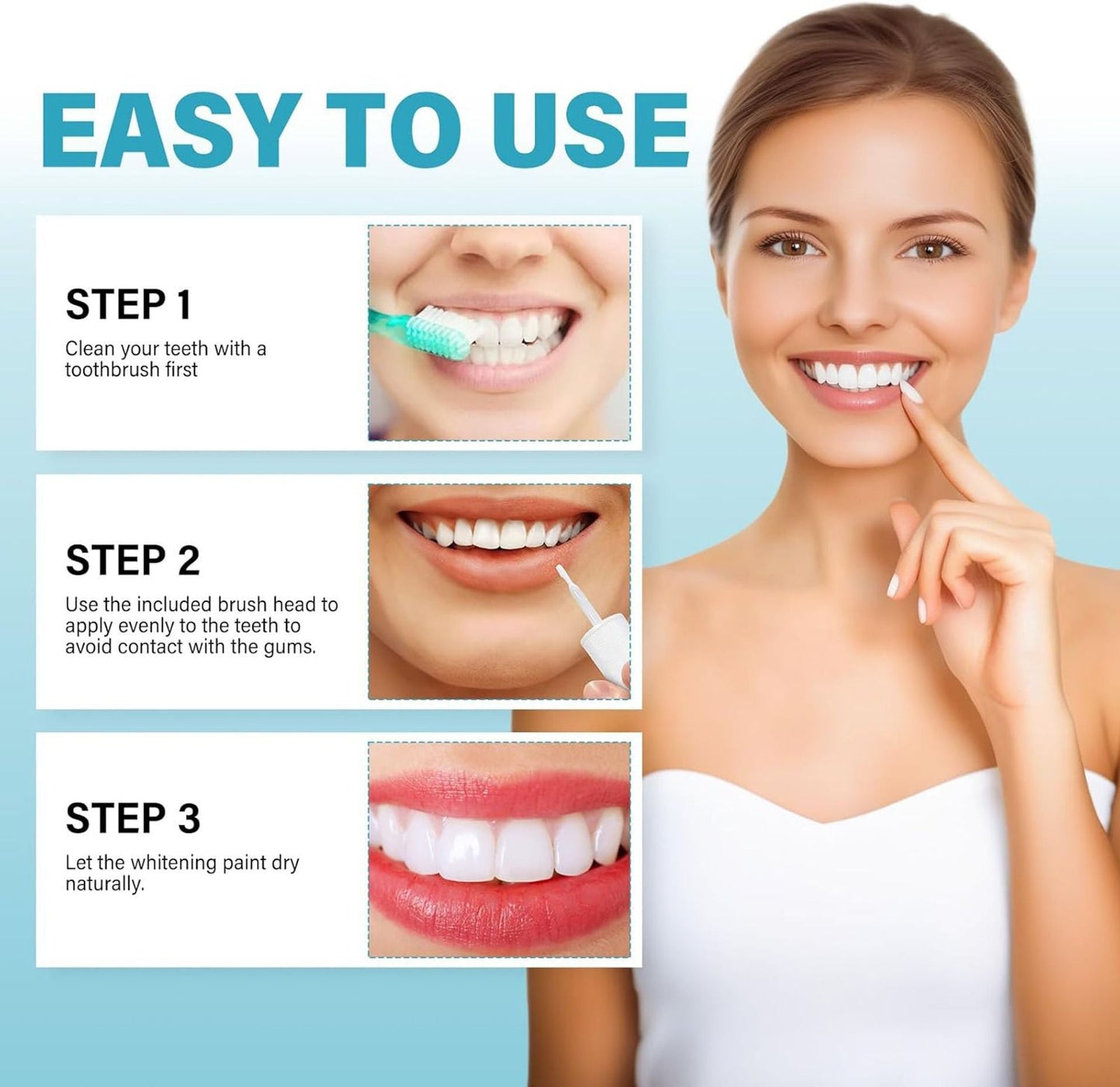 Instant Smile Brightening Serum for Sensitive Teeth