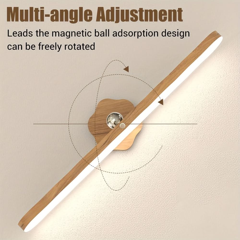 Adjustable LED Wall Light with Rotating Head