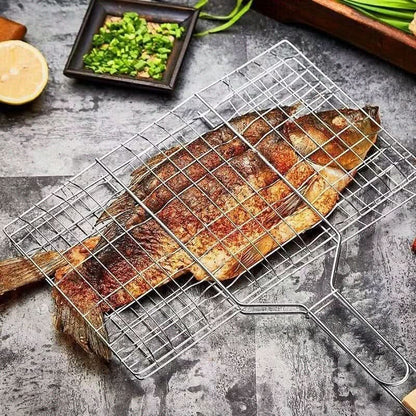 Durable BBQ Grill Basket for Convenient Outdoor Cooking
