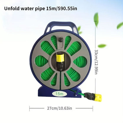 Durable Braided Hose with Water Gun and Connectors