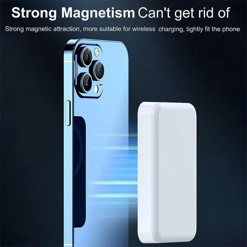Magnetic Power Companion | Portable Wireless Charger for iPhones