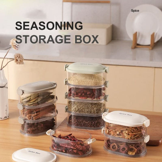 3-Tier Spice Storage Box - 2 Buy Get 1 Free Offer