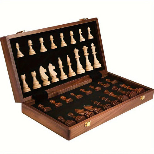 Wooden Chess Set - Ideal for Competitive Play