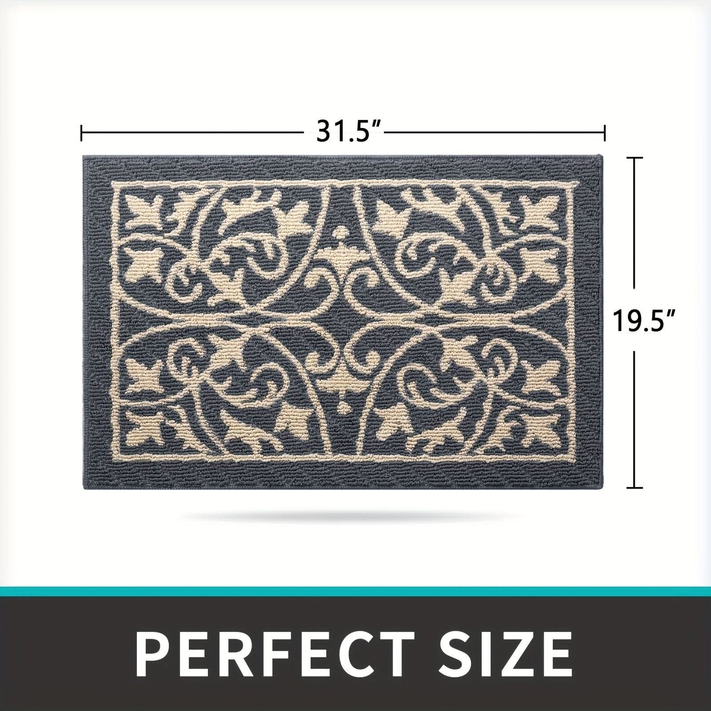 Low-Profile Non-Slip Entry Mat for Clean and Safe Indoor Floors