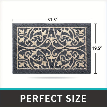 Low-Profile Non-Slip Entry Mat for Clean and Safe Indoor Floors