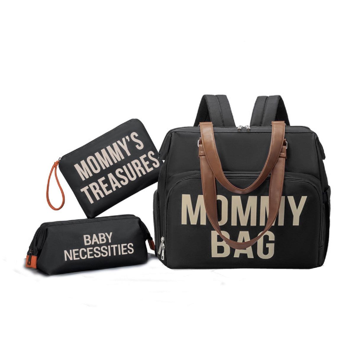Spacious Diaper Bag for Baby Travel and Hospital Use