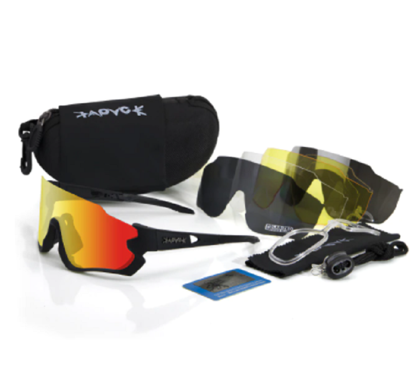 Motorcycle Sunglasses with Photochromic Lenses for Cycling