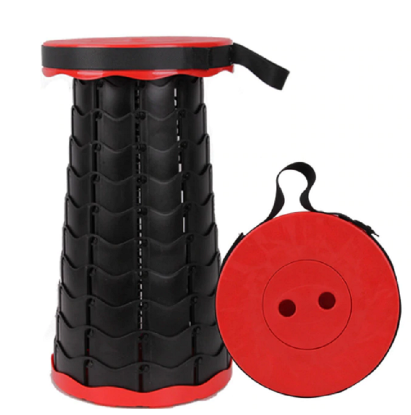 Folding Stool with Retractable Design – Enhanced Portability