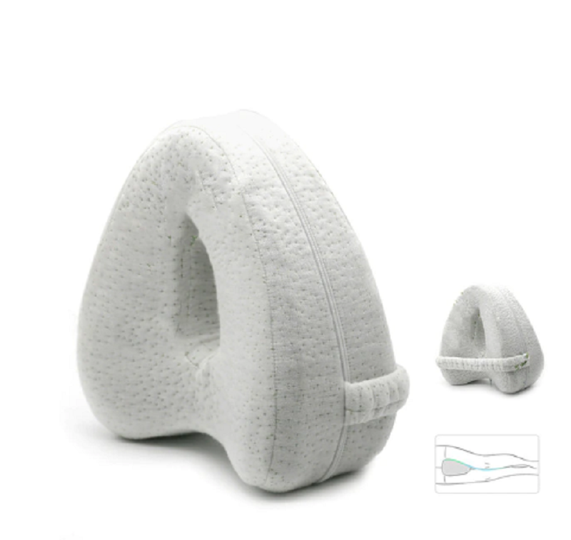 Contour Knee Pillow for Orthopedic Support and Comfort