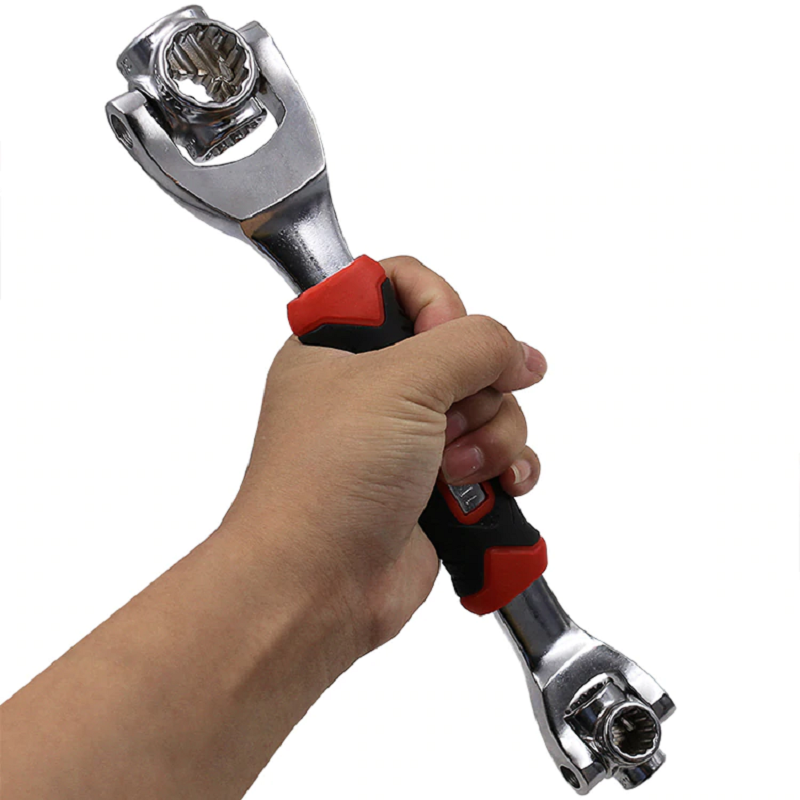 360-Degree Socket Tool Set with 48 Pieces for Bolts and Torx Wrenches