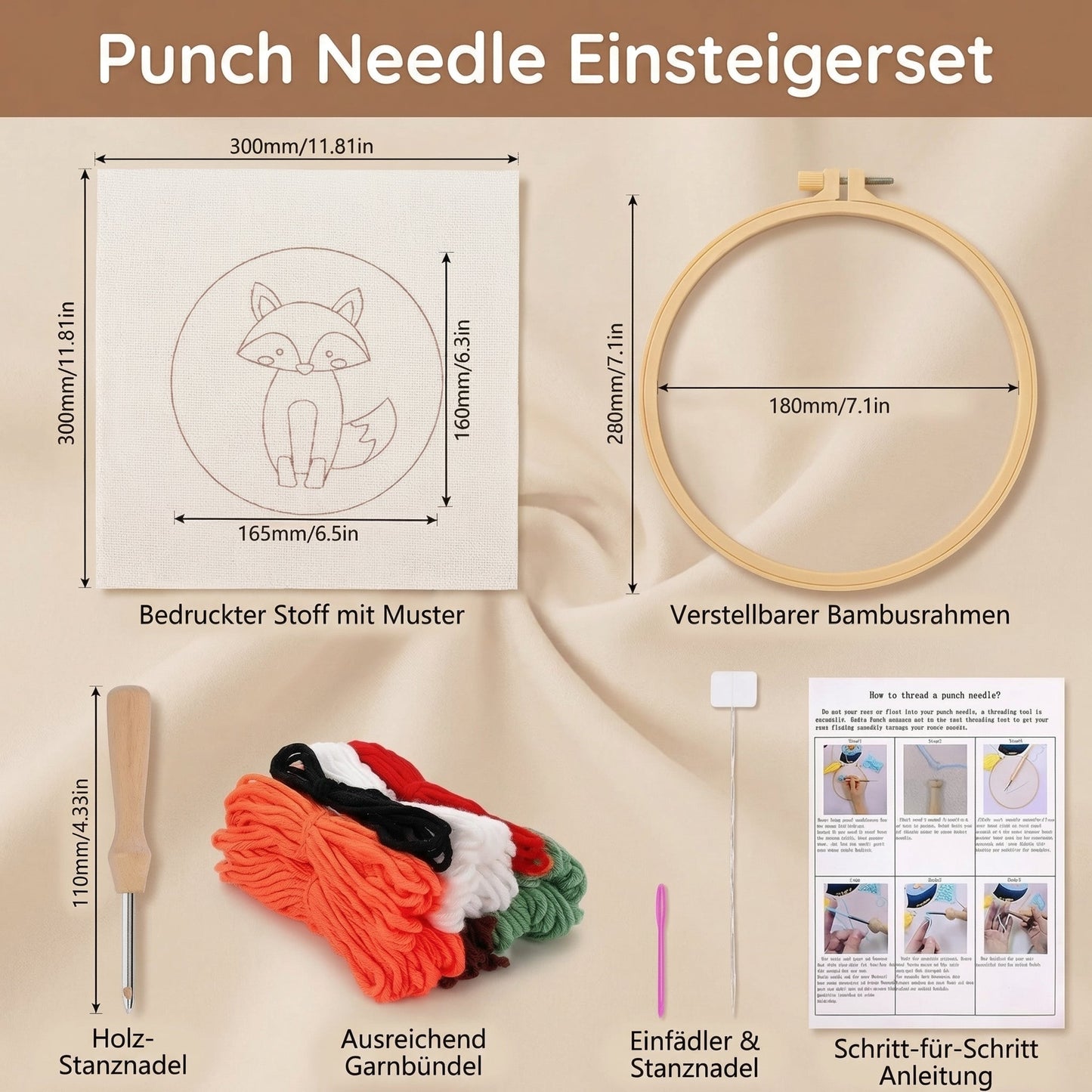 Relaxing Creative Embroidery Kit for Instant Calm
