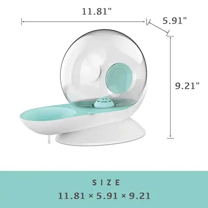 Automatic Pet Water Fountain with Stainless Steel Tank for Cats and Dogs