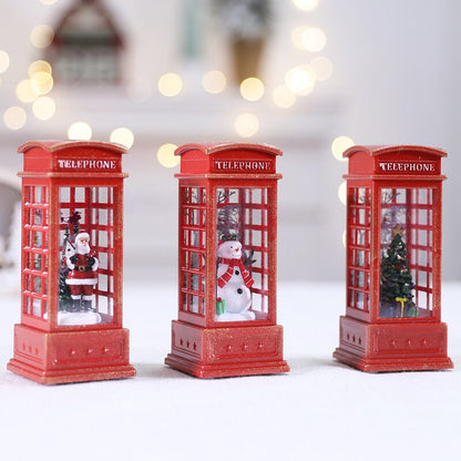 Buy One Get One Free | Rotating Christmas Lantern with LED Lights
