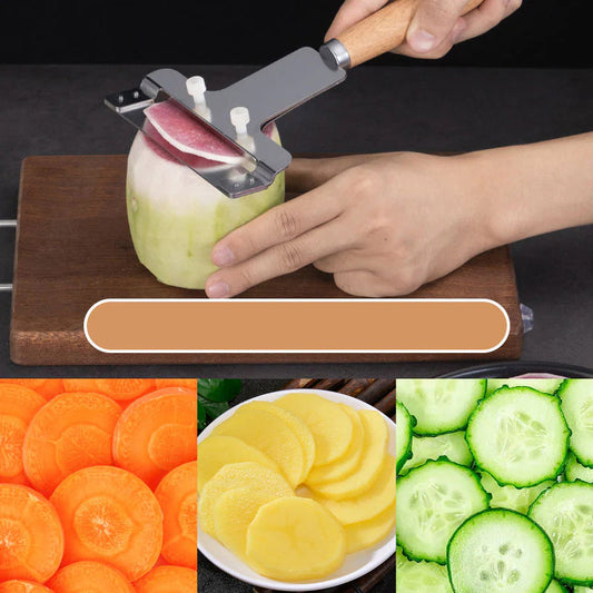 All-in-One Tool for Easy Peeling, Slicing, and Grating