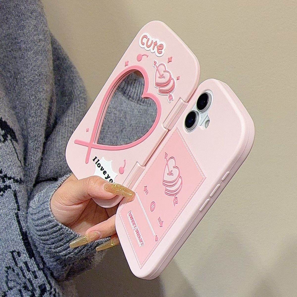 Silicone Mirror Case for Stylish Protection and Carefree Elegance