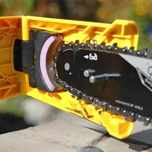 Portable Device for Sharpening Chainsaw Teeth