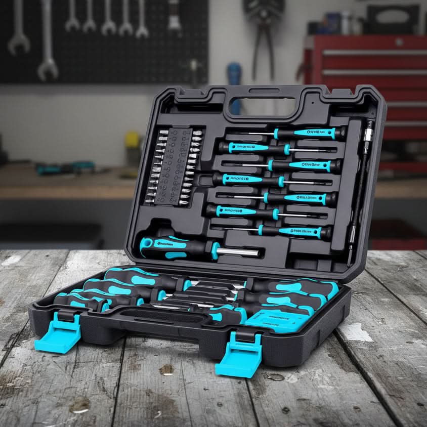 Magnetic Tool Set with Screwdrivers