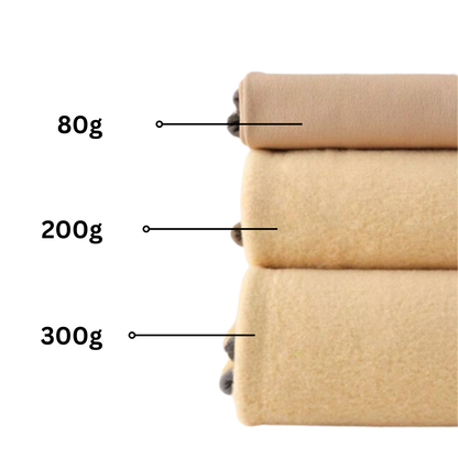 Translucent Fleece-Lined Tights - Imitation Style