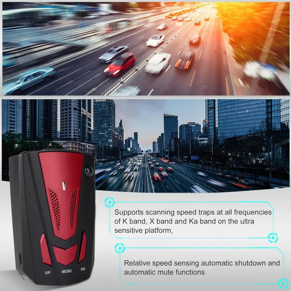 360-Degree Radar Detector for Long Range Detection