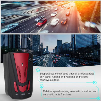 360-Degree Radar Detector for Long Range Detection