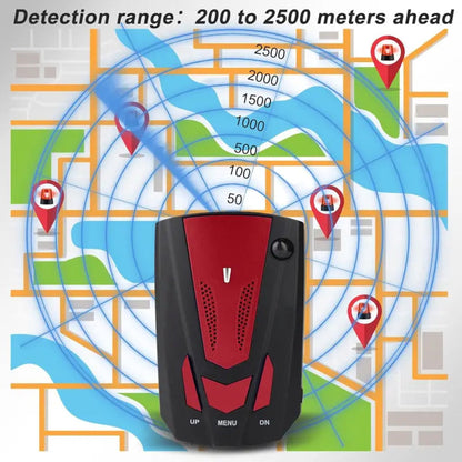 360-Degree Radar Detector for Long Range Detection