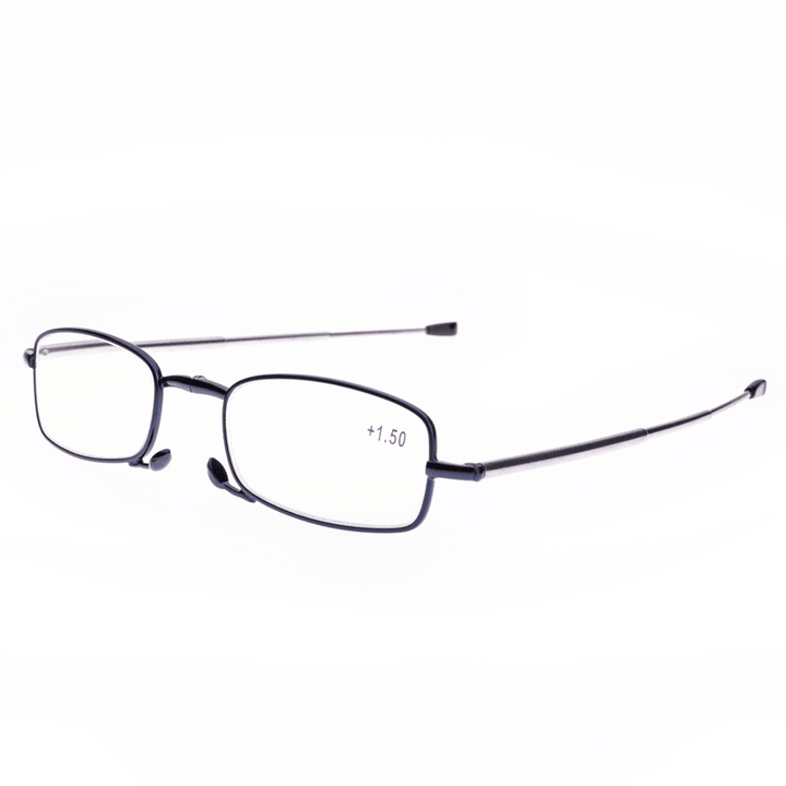 Compact Foldable Reading Glasses with Hard Case and HD Lenses for Daily Use