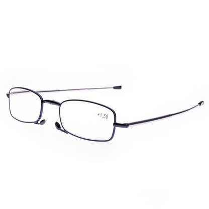 Compact Foldable Reading Glasses with Hard Case and HD Lenses for Daily Use