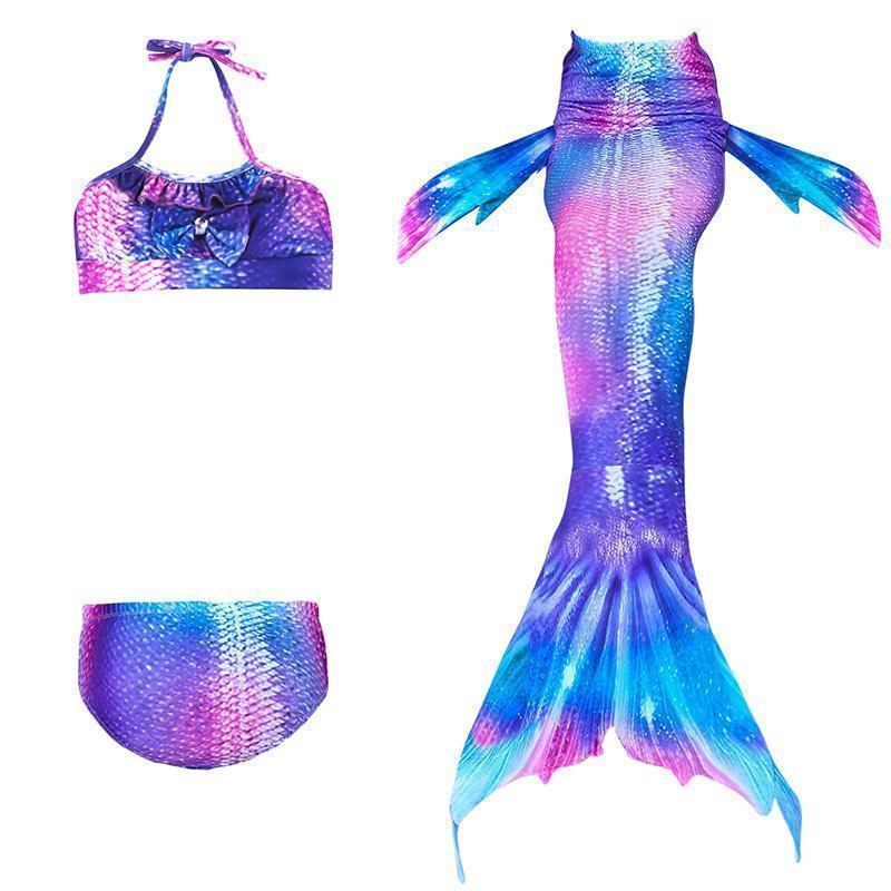 Girls' Mermaid Swimsuit - Princess Bikini Set for Children