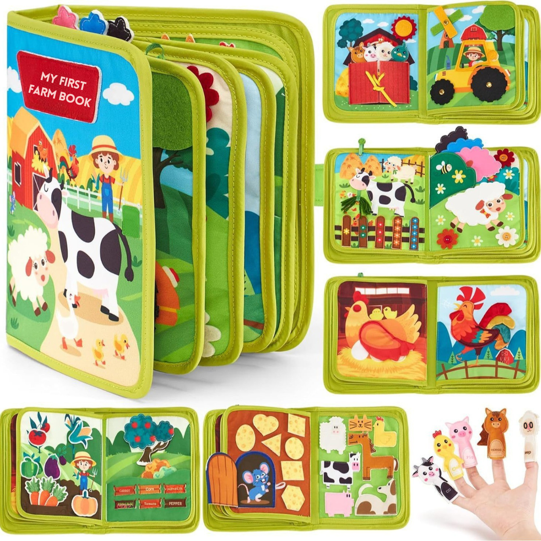 Montessori Farm Storybook for Educational Learning