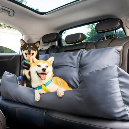 Reversible Car Hammock for Dogs - Comfortable Vehicle Seat Cover