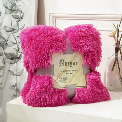 Plush Luxe Blanket for Ultimate Cozy Comfort