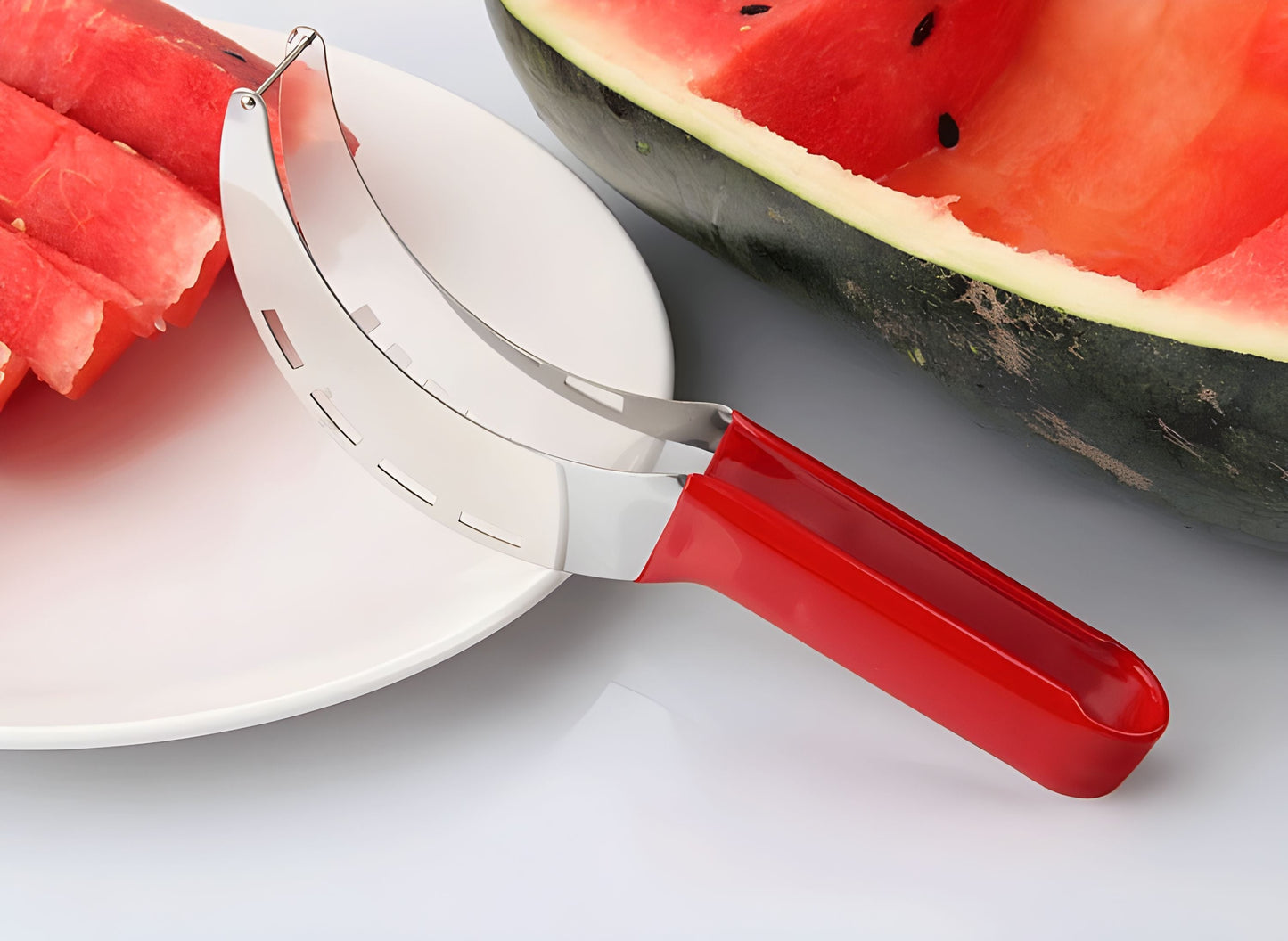 Stainless Steel Watermelon Slicer - Juicy Cutter