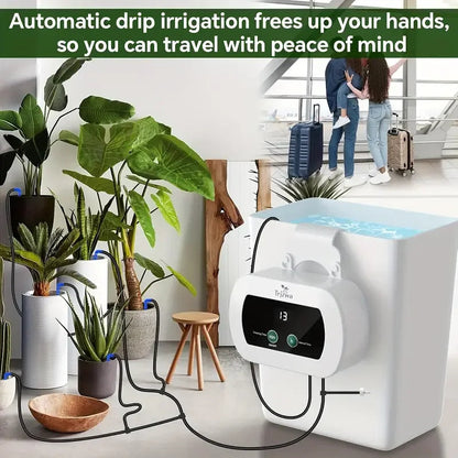 Automated Drip Irrigation System with USB – 300 Programmable Settings for Indoor Use