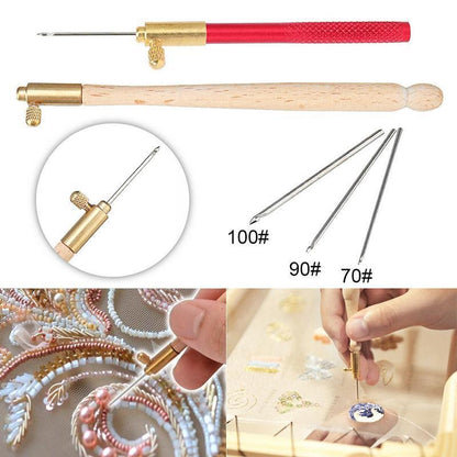 Effortlessly Add Beads and Speed Up Embroidery Process