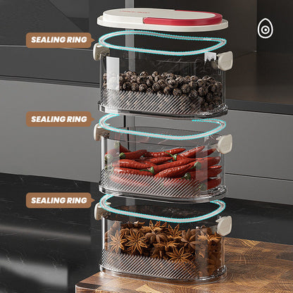 Spice Organizer for Fresh Aromas at the Touch of a Button