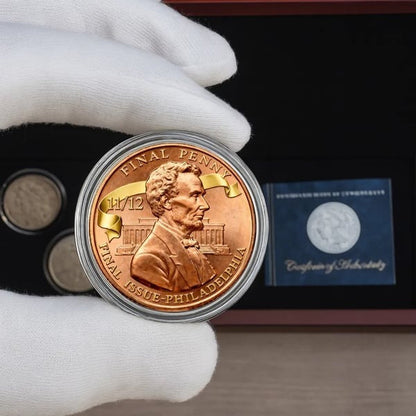 Limited Edition Lincoln Tribute Coin – Last Penny from Philadelphia Mint