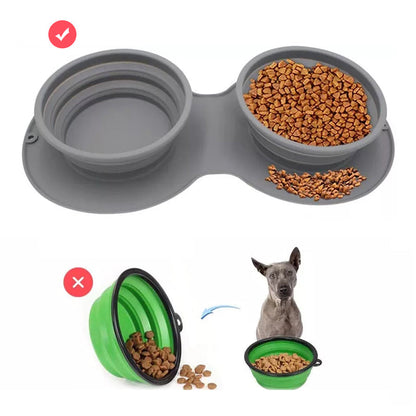 Travel Bowl for Food and Water – Compact Pet Dish